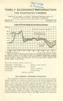 Timely Economic Information for Farmers, Number 22, 1934 December: The General Business Situation