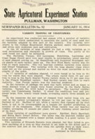 Variety Testing Of Vegetables