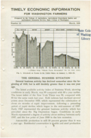 Timely Economic Information for Washington Farmers Number 33, 1939 March: The General Business Situation