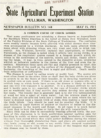 A Common Cause Of Chick Losses