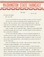 Washington State Farmcast, June 18, 1947