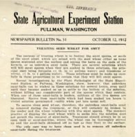 Treating Seed Wheat For Smut