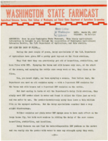 Washington State Farmcast, March 26, 1947