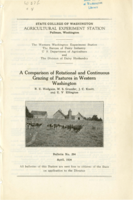 A Comparison of Rotational and Continuous Grazing of Pastures in Western Washington