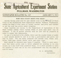 Who Has Grain Seed For Sale?