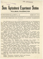 Fruits Recommended For Planting In Eastern Washington