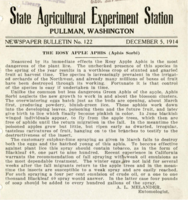 The Rosy Apple Aphis (Aphis Sorbi)