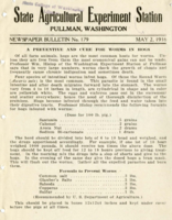 A Preventive And Cure For Worms In Hogs