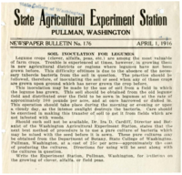 Soil Inoculation For Legumes