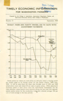Timely Economic Information for Farmers, Number 21, 1934 September