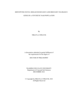 IDENTIFYING NOVEL DISEASE RESISTANCE AND DROUGHT TOLERANCE GENES IN A SYNTHETIC NAM POPULATION