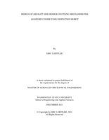 DESIGN OF AIR-SLOT NDE SENSOR COUPLING MECHANISM FOR HANFORD UNDER-TANK