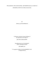 PHYLOGENETIC, PHYLOGEOGRAPHIC, AND MORPHOLOGICAL STUDIES OF DIVERSIFICATION IN EUCNIDE (LOASACEAE)