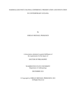 MARSHALLESE POST-COLONIAL EXPERIENCE: PRESERVATION AND INNOVATION IN CONTEMPORARY OCEANIA