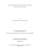 Biomass Acid Carbonization:  A Strategy to Maximize Carbon Retention in Biochars