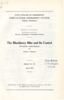 The Blackberry Mite and Its Control (Eriophyes essigi Hassan)