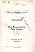 Sheep Husbandry in the Pacific Northwest