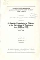A Graphic Presentation of Changes in the Agriculture of Washington from 1930 to 1935
