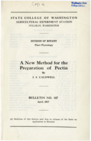 A New Method for the Preparation of Pectin