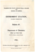 Alkali and Alkali Soils
