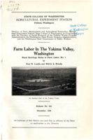 Farm Labor in the Yakima Valley, Washington