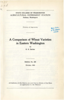 A Comparison of Wheat Varieties in Eastern Washington