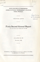 Director's Office: Forty-Second Annual Report for the Fiscal Year Ended, June 30, 1932