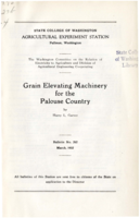 Grain Elevating Machinery for the Palouse Country