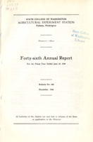 Director's Office: Forty-sixth Annual Report for the Fiscal Year Ended, June 30, 1936