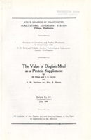 The Value of Dogfish Meal as a Protein Supplement
