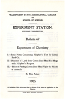 Department of Chemistry Report