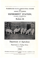 Experiments in Feeding Swine
