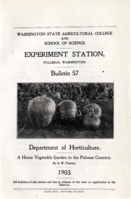 A Home Vegetable Garden in the Palouse Country