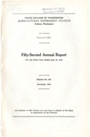 Director's Office: Fifty-Second Annual Report for the Fiscal Year Ended, June 30, 1942