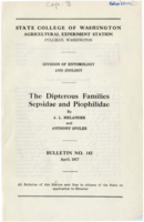 The Dipterous Families Sepsidae and Piophilidae