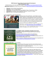 Grays Harbor County 4-H News Blast, February 2, 2022