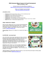 Mason County 4-H News Blast, February 8, 2022