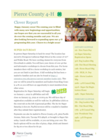 Pierce County 4-H Clover Report, January 2022