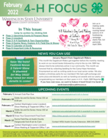 WSU Yakima County Extension 4-H Focus, February 2022