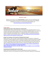 Solar Newsbriefs, February 3, 2022