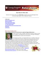 Rater News, Winter 2021
