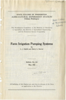 Farm Irrigation Pumping Systems