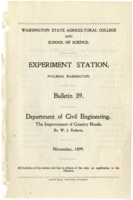 The Improvement of Country Roads