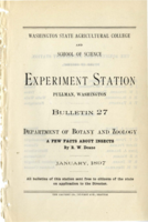 A Few Facts About Insects