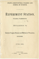 Common Fungous Diseases and Methods of Prevention