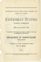 Vegetables: Notes on the Crops of 1895