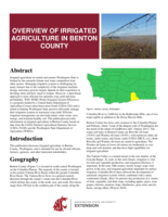 Overview of irrigated agriculture in Benton County