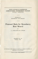 Poisoned Baits for Strawberry Root Weevil