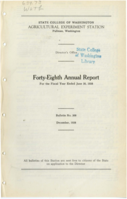 Director's Office: Forty-Eighth Annual Report For the Fiscal Year Ended, June 30, 1938