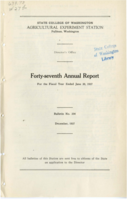 Forty-seventh Annual Report for the Fiscal Year Ended June 30, 1937